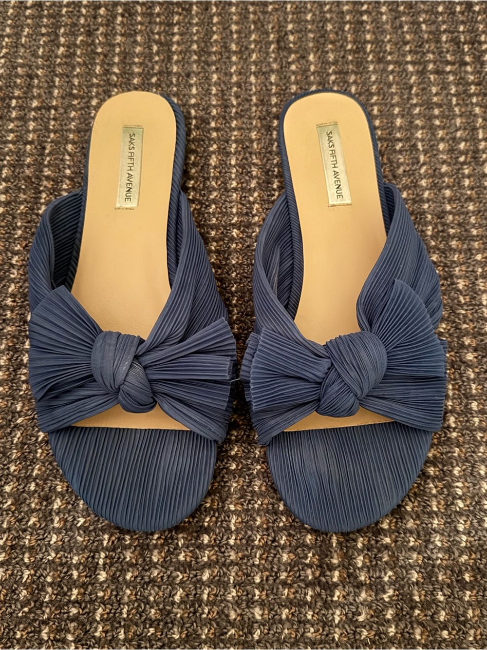 Saks Fifth Ave Slides